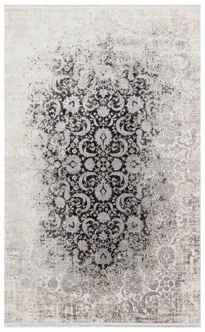 Безворсовый ковёр из вискозы Canary Urban 02 серый с чёрным, 160&times;230 см URB_02_Ivory_Mix_Grey фото