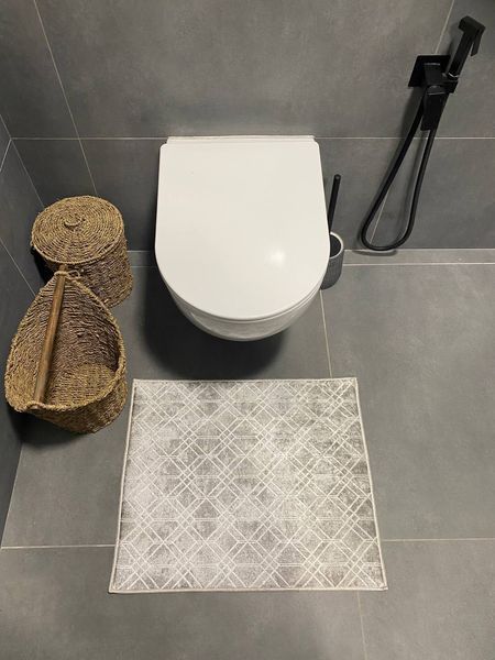Набор ковров для ванной комнаты и туалета Model 16 "60х100 и 60х50" model 16 фото