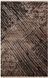 Безворсовый ковёр из вискозы Canary Urban 05 чёрный с коричневым, 160&times;230 см URB-05-Vizon фото 1