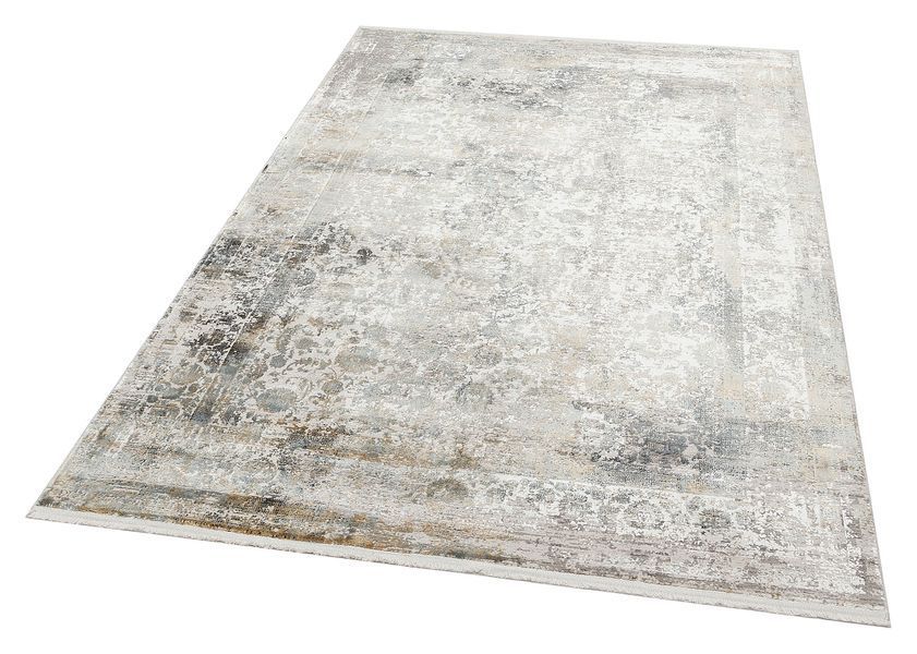 Безворсовий бамбуковий килим Canary Lino 04 сірий, 300&times;400 см LN 04 Grey фото