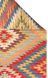 Безворсовый хлопковый ковёр Canary Reed 07 красный/оранжевый, 120&times;180 см CNR-1706 фото 4