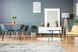 Килим Canary Lino LN 02 Beige Blue 80*150 LN 02 Beige Blue фото 5