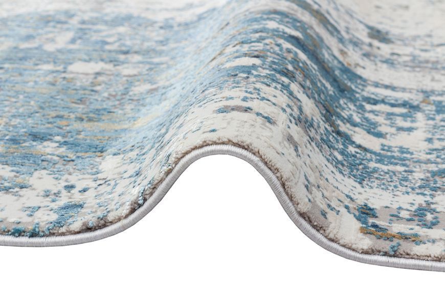 Килим Canary Lino LN 02 Beige Blue 80*150 LN 02 Beige Blue фото