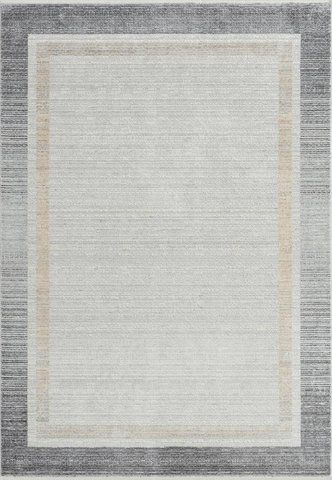 Ковёр из вискозы Canary Balance 4308 JOJOBA серый с молочным, 140&times;200 см CNR-1042 фото