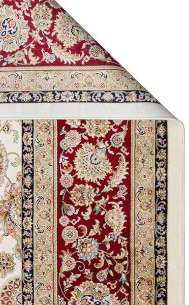 Безворсовый ковёр из вискозы Canary Baron BR 03 красный с молочным, 240&times;340 см BR 03 Cream Red фото