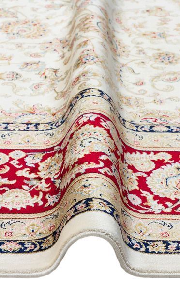Безворсовый ковёр из вискозы Canary Baron BR 03 красный с молочным, 240&times;340 см BR 03 Cream Red фото