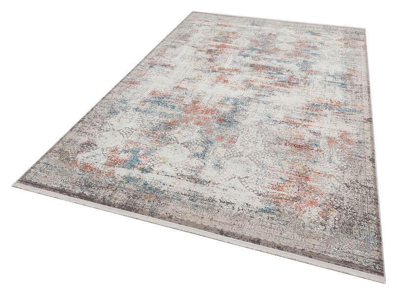 Безворсовий бамбуковий килим Canary Lino 14 сірий, 80&times;150 см LN 14 Multy фото