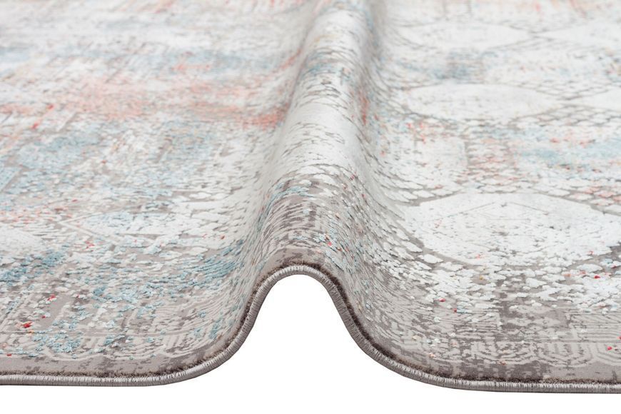 Безворсовий бамбуковий килим Canary Lino 14 сірий, 80&times;150 см LN 14 Multy фото