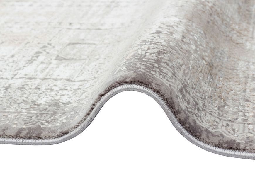 Килим з бамбука та акрилу Canary Lino 14 бежево-сірий, 80&times;150 см LN 14 Stone XW фото