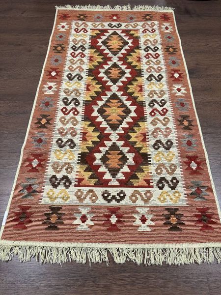 Безворсовый хлопковый ковёр Canary LM 02, 80&times;200 см LM02M фото