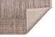 Безворсовый бамбуковый ковёр Canary Lino Dyed 02 бежевый с коричневым, 160&times;230 см LND 02 Beige фото 3