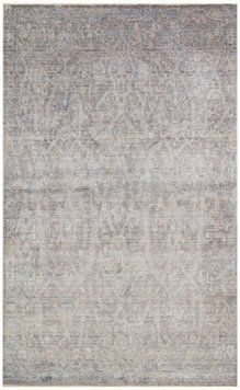Пухнастий бамбуковий килим Canary Bruma BRM 01 сірий з бежевим, 300&times;390 см BRM 01 Antrasit Bronze фото