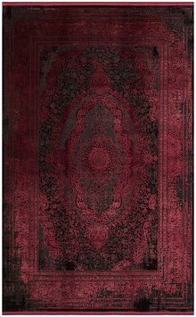 Ковер Canary Amber AMB 01 Antrasit Burgundy 80*150 AMB 01 Antrasit Burgundy фото