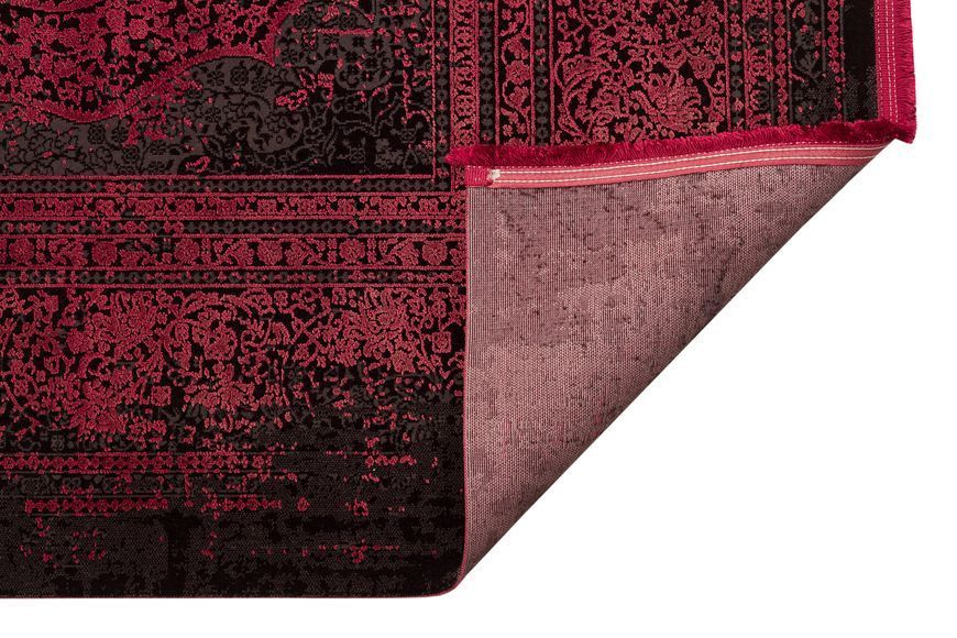 Ковер Canary Amber AMB 01 Antrasit Burgundy 80*150 AMB 01 Antrasit Burgundy фото