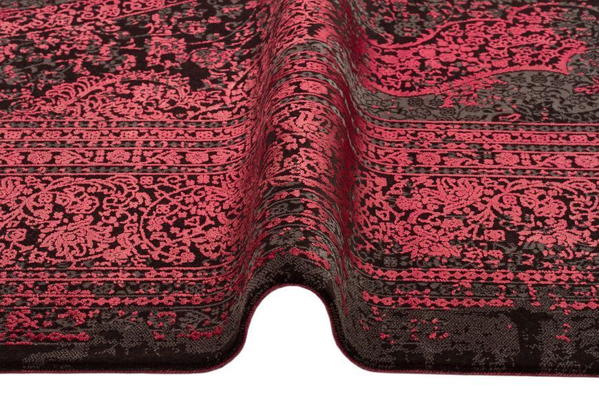 Ковер Canary Amber AMB 01 Antrasit Burgundy 80*150 AMB 01 Antrasit Burgundy фото