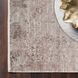 Безворсовый бамбуковый ковёр Canary Lino Dyed LND 01 серый с бежевым, 80&times;150 см LND_01_Beige фото 5