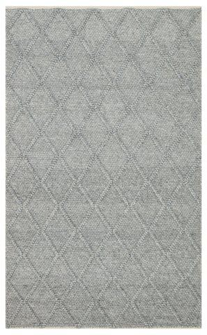 Плетёный шерстяной ковёр Canary Yarn Diamond серый, 130&times;190 см Diamond-Grey фото