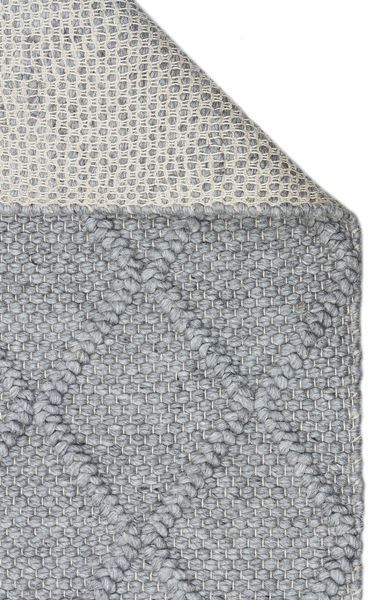 Плетёный шерстяной ковёр Canary Yarn Diamond серый, 130&times;190 см Diamond-Grey фото