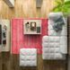 Безворсовый бамбуковый ковёр Canary Nest NT 06 красный, 170&times;240 см NT 06 Red фото 5