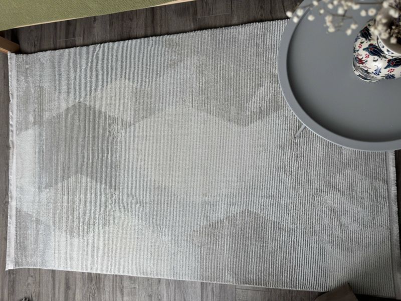 Сучасний килим Canary LGS 21 бежевий з білим, 240&times;340 см LGS21C.B. фото