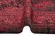 Безворсовый ковёр из вискозы Canary Amber AMB 01 чёрный с красным, 300&times;400 см AMB 01 Antrasit Burgundy фото 2
