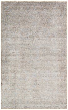 Пухнастий бамбуковий килим Canary Bruma BRM 02 сірий з бежевим, 300&times;390 см BRM 02 Beige фото