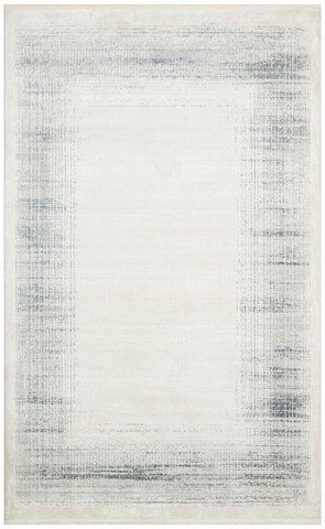 Пухнастий килим Canary Marina MRN 08 сірий з молочним, 160&times;230 см MRN 08 Cream Silver фото