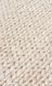 Плетёный шерстяной ковёр Canary Yarn Basketweave бежевый, &Oslash; 250 см Basketweave Beige фото 5