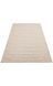 Плетёный шерстяной ковёр Canary Yarn Basketweave бежевый, &Oslash; 250 см Basketweave Beige фото 6