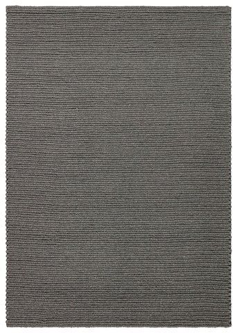 Плетёный шерстяной ковёр Canary Petal антрацитовый, 200&times;300 см CNR-1913 фото
