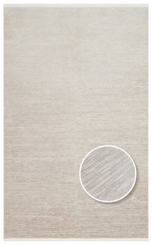 Пухнастий килим Canary Basic BSC Plain сірий, 240&times;340 см CNR-1304 фото