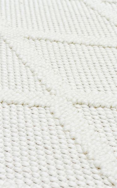 Безворсовий килим Canary Lazy LAZ 04 молочний, 80&times;150 см LAZ 04 Cream фото