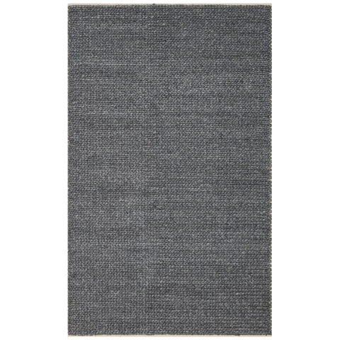 Плетёный шерстяной ковёр Canary Yarn Basketweave антрацитовый, &Oslash; 200 см Basketweave Antrasit фото