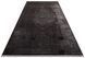 Безворсовый ковёр из вискозы Canary Amber AMB 01 серый с чёрным, 80&times;150 см AMB 01 Antrasit Grey фото 3