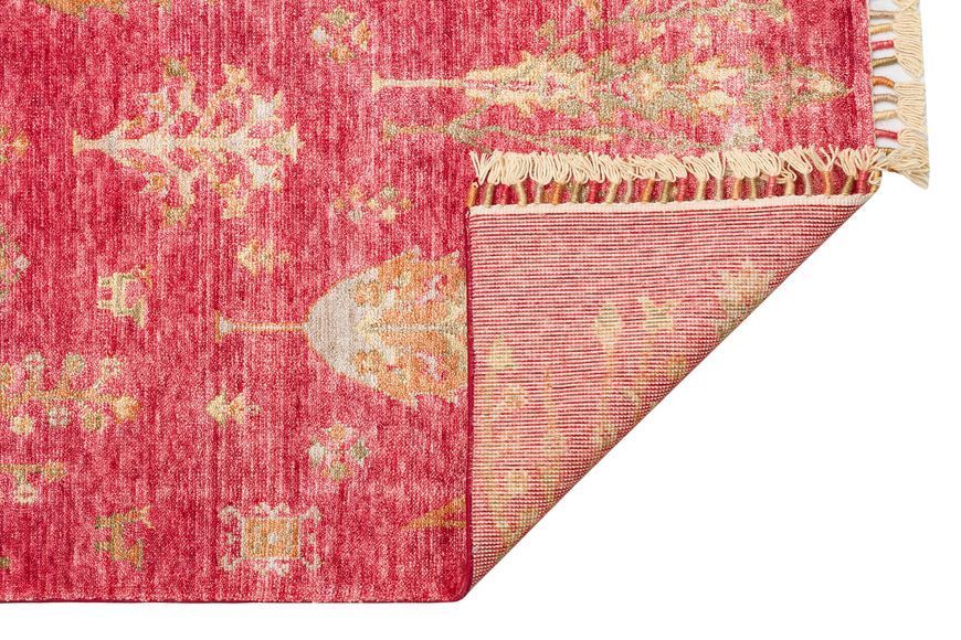 Безворсовий бамбуковий килим Canary Nest NT 08 червоний, 200&times;300 см NT 08 Red Autumn фото