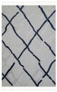 Килим Canary Zenly ZN 03 Grey Navy 200*290 ZN 03 Grey Navy фото