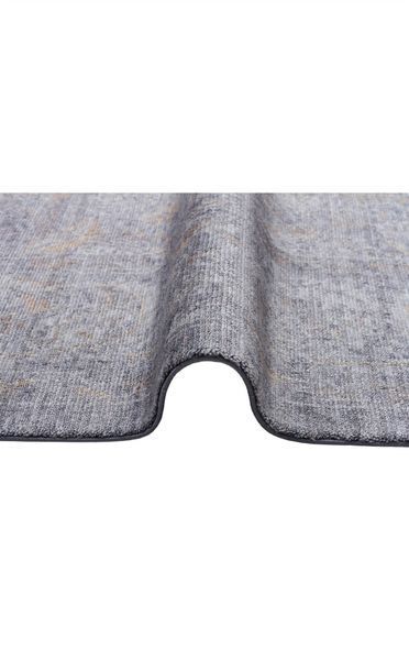 Бамбуковий килим Canary Bruma BRM 02 сірий з бежевим, 300&times;390 см BRM 02 D. Grey Bronze фото