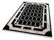Безворсовый бамбуковый ковёр Canary Oasis OS 06 чёрный, 240&times;340 см OS 06 Black фото 3