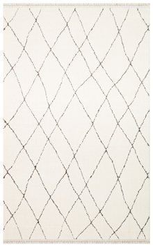 Килим Canary Dense DNS 01 White Black 120*180 DNS 01 White Black фото