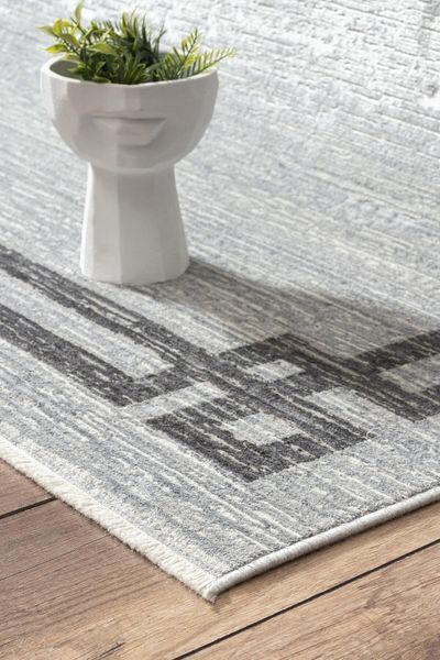 Килим Canary Noir 3307 Pale Grey 80*150 3307 Pale Grey фото