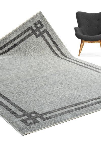 Килим Canary Noir 3307 Pale Grey 80*150 3307 Pale Grey фото