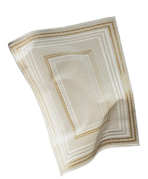 Пухнастий килим Canary Flax 4409 PORT ROYALE бежевий з молочним, 80&times;150 см CNR-1005 фото