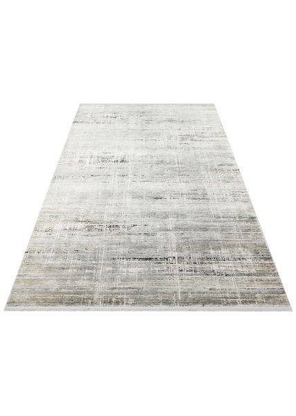 Безворсовый ковёр из вискозы Canary Zen серый с бежевым, 160&times;230 см CNR-1370 фото