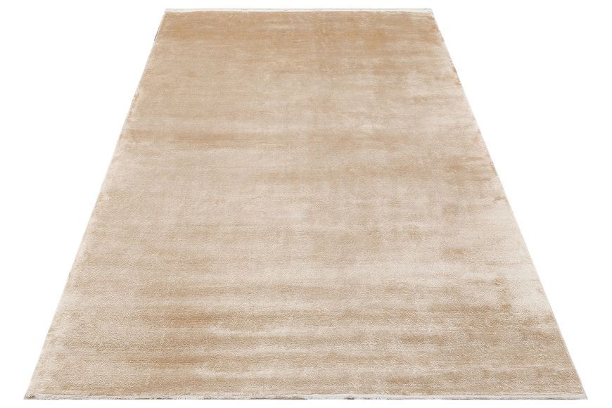 Однотонный ковёр из вискозы Canary Mono MN Plain бежевый, 130&times;190 см MN_Plain_L._Vizon фото