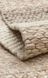 Плетёный шерстяной ковёр Canary Yarn Langdon бежевый с молочным, &Oslash; 250 см Langdon-Natural фото 2