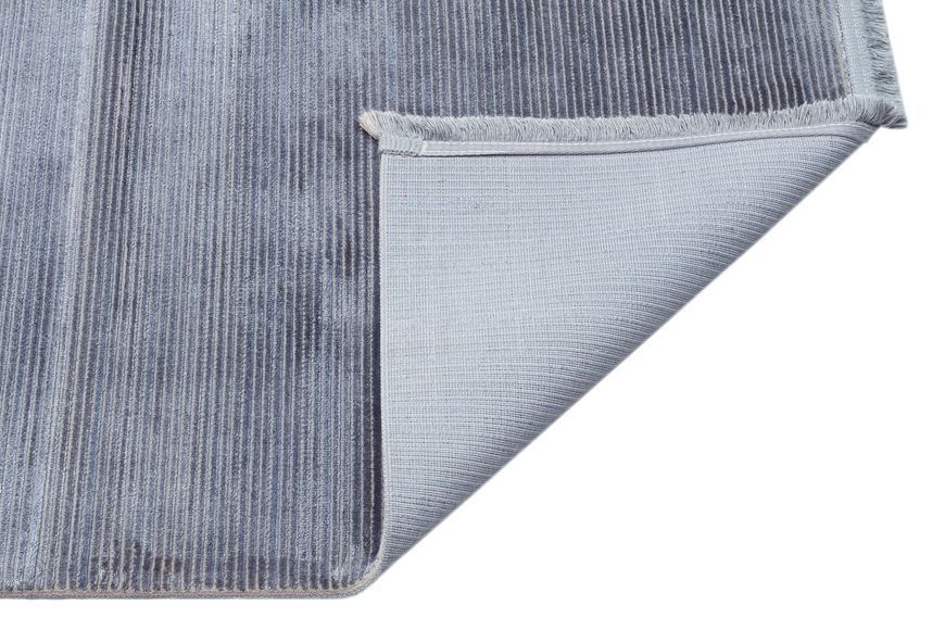 Безворсовий килим з віскози Canary Urban срібний, 130&times;190 см URB-Plain-Silver фото
