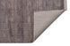 Безворсовый бамбуковый ковёр Canary Lino Dyed 02 серый с антрацитовым, 300&times;400 см LND 02 D.Grey фото 3