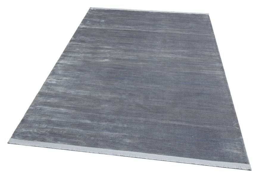 Безворсовий килим з віскози Canary Urban срібний, 160&times;230 см URB-Plain-Silver фото