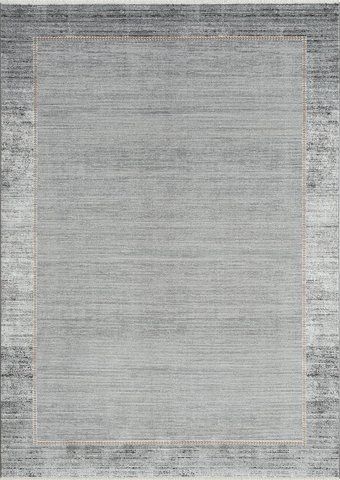 Безворсовый бамбуковый ковёр Canary Nord 3907 Ombre серый, 80&times;150 см 3907 Ombre фото