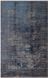 Безворсовый бамбуковый ковёр Canary Lino Dyed 02 серый с синим, 300&times;400 см LND 02 Navy фото 1
